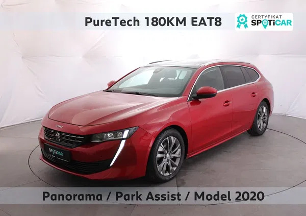 samochody osobowe Peugeot 508 cena 97990 przebieg: 118934, rok produkcji 2019 z Głogów Małopolski